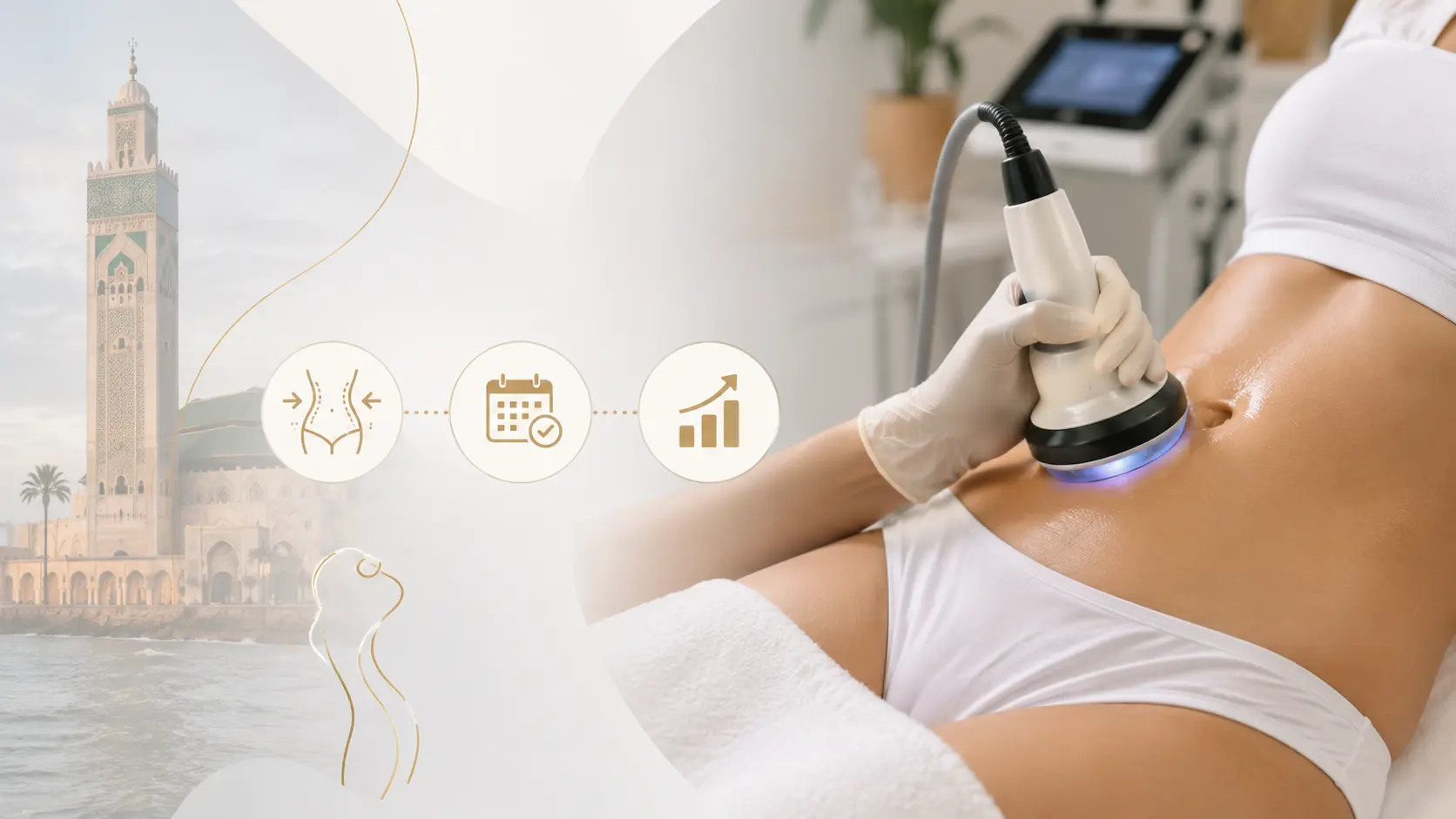 Lipocavitation à Casablanca : comment ça marche, combien de séances et résultats